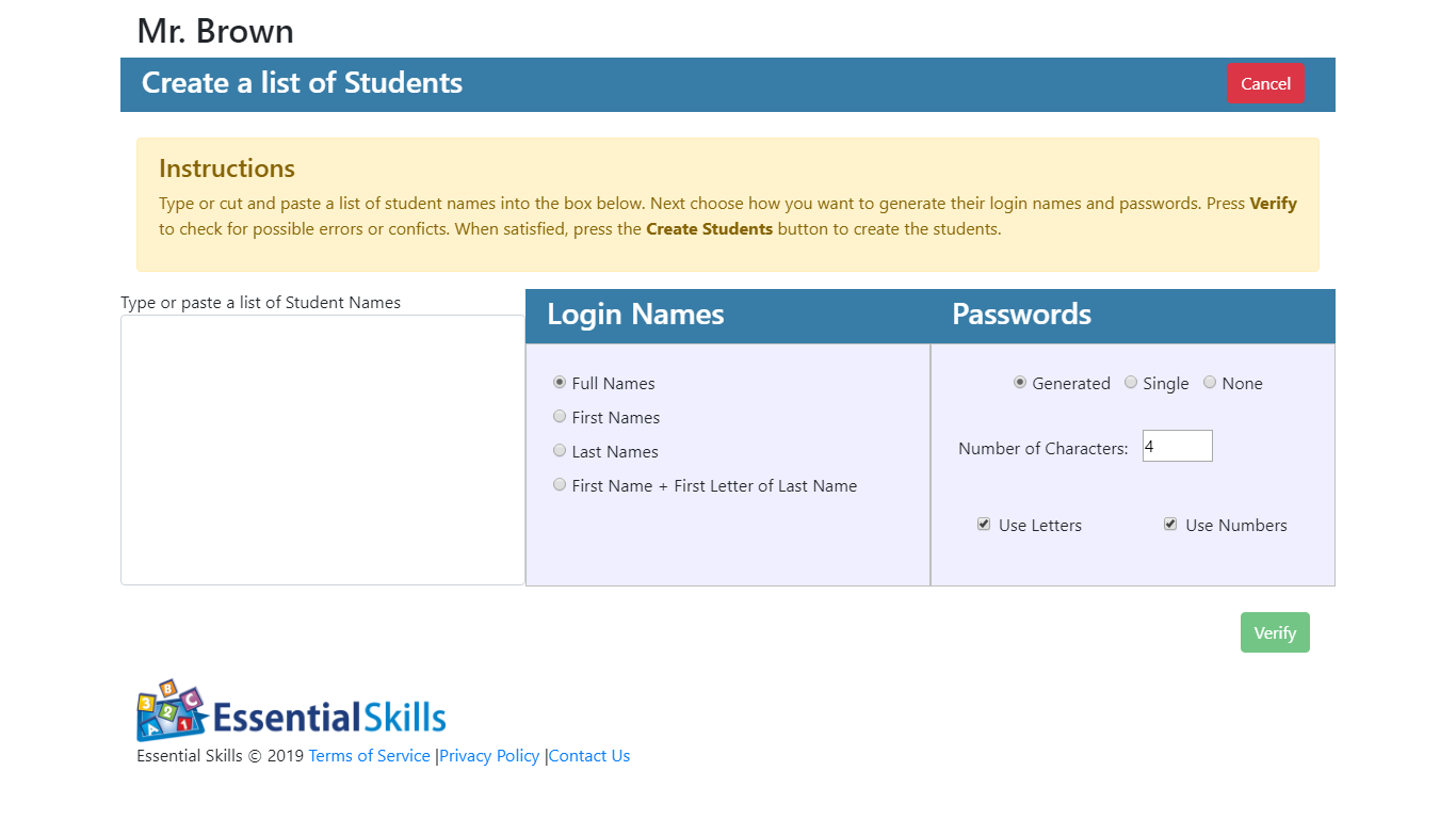 Essential Skills  Quick Start Guide